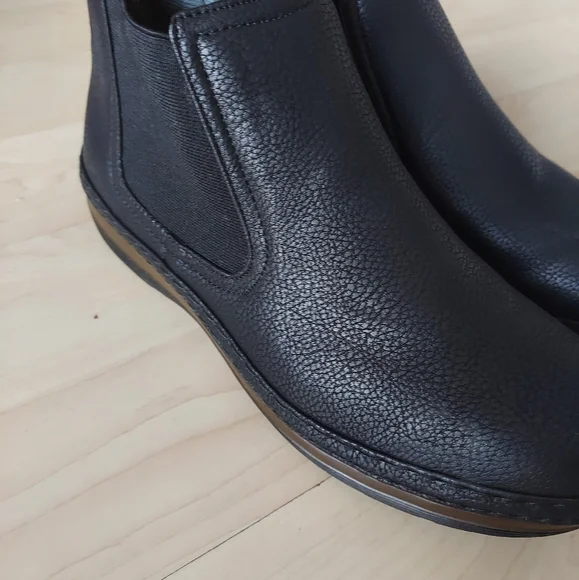 Solo Parker 600 Men's Ankle Boot. Size 10 Color Black - Picture 2 of 7